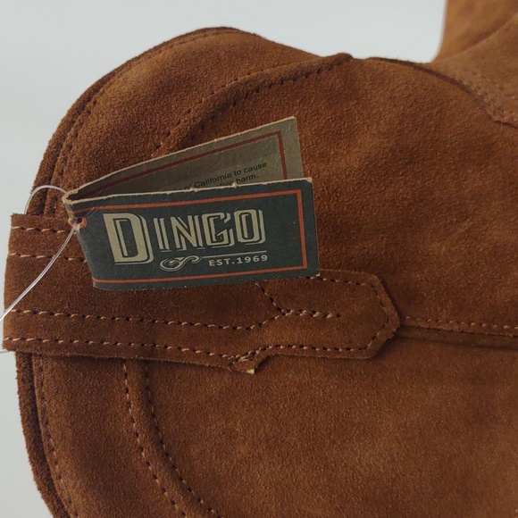 Dingo Western tumbleweed whiskey Brown pull on cowboy boots new 10 Womens DEAL - Picture 2 of 8